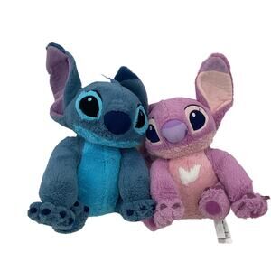 Disney Lilo & Stitch Pink Plush Toy Stuffed Animal Characters